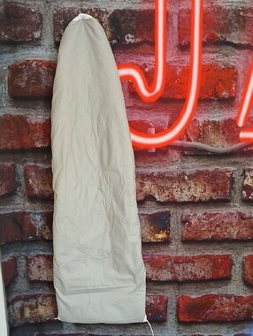 Grey Ironing Board Cover - Plain Slip-On